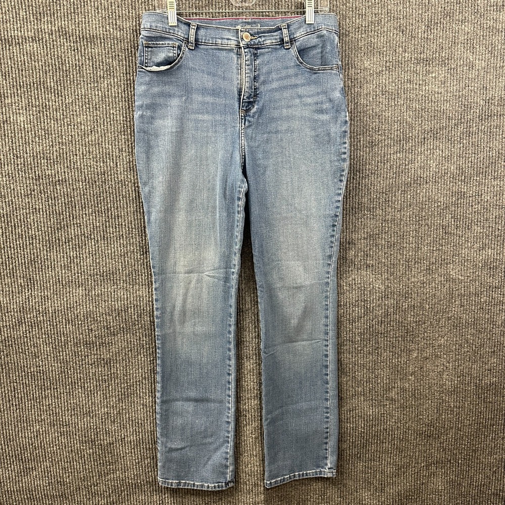 Lee 1889 Classic Fit Womens Jeans 12 Medium Blue Denim